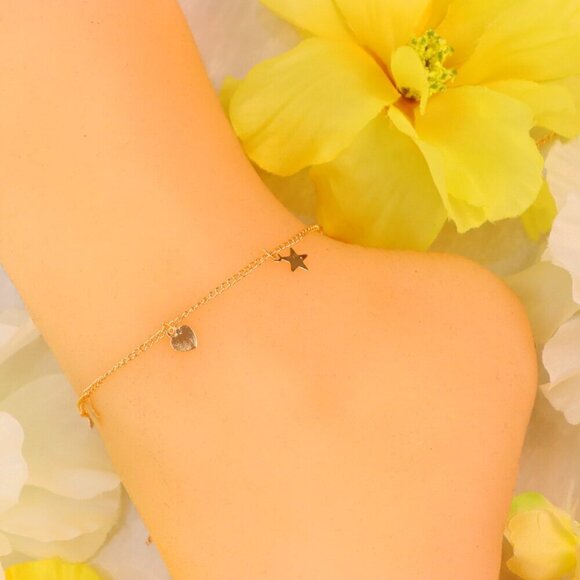 "Minimalist Anklet, Sleek & Modern Design, Women’s Fashion, YC110238-A - Picture 6 of 10